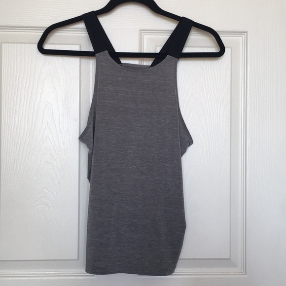 Nike Dri-fit heather grey running tank sz Medium - Picture 3 of 7
